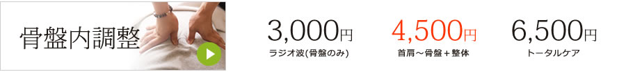 静岡・清水の整骨院ラクの骨盤内調整